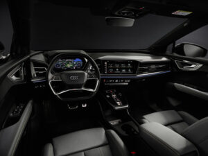 The new Audi Q4 e-tron setting the standard for EV interiors...check out the video