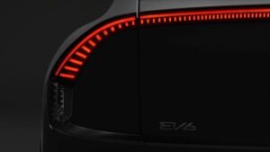 Kia release images of the EV6, their first dedicated battery electric vehicle