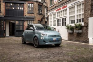 Fiat 500 all electric comes with power-saving mode so owners won’t need to worry about running out of juice