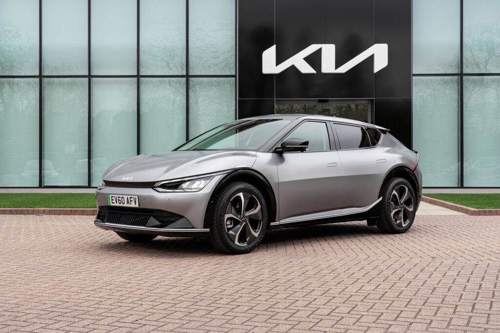 The much anticipated new Kia EV6 with 226 bhp for £40,895