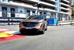 Nissan Ariya coupe crossover revealed in Monaco
