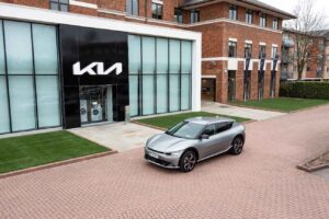 EV6 at Goodwood Festival of Speed as part of Kia’s first- time appearance