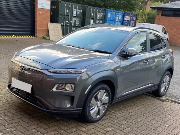 A Hyundai Kona Electric 2021