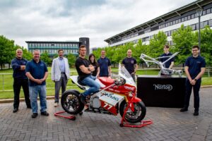Norton Motorcycles supports student electric motorcycle research with the University of Warwick