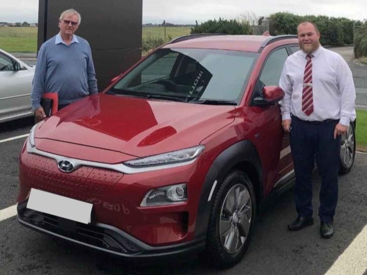 A Hyundai Kona Electric 2020