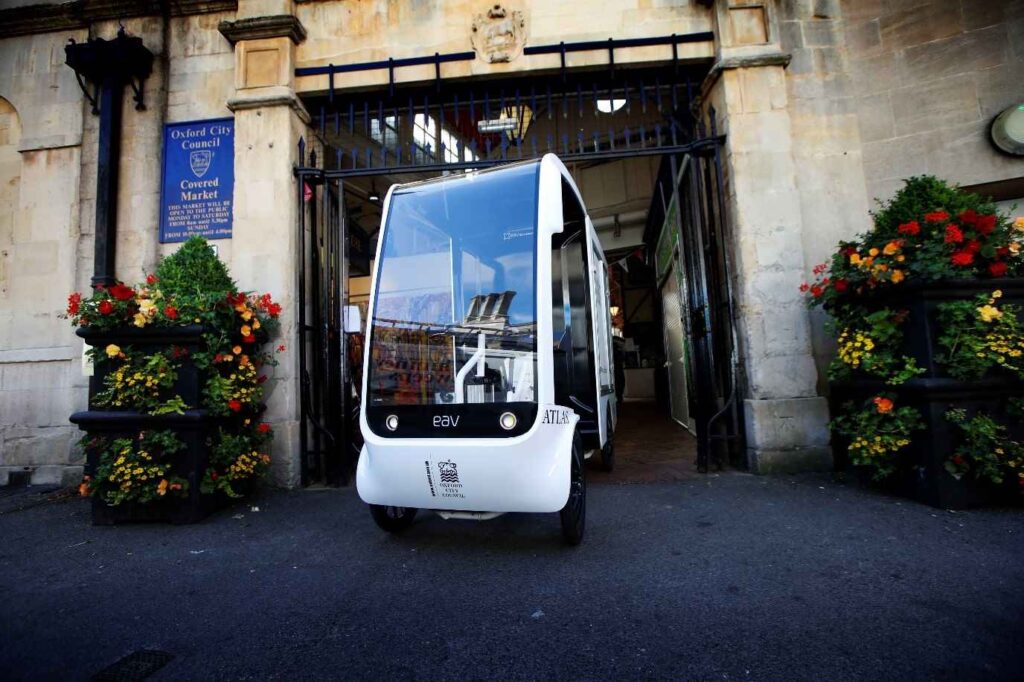 EAV delivers urban lightweight vehicles to famous Oxford covered market