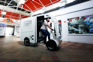 EAV delivers urban lightweight vehicles to famous Oxford covered market
