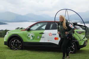 Vauxhall supports all-electric paramotor world record attempt