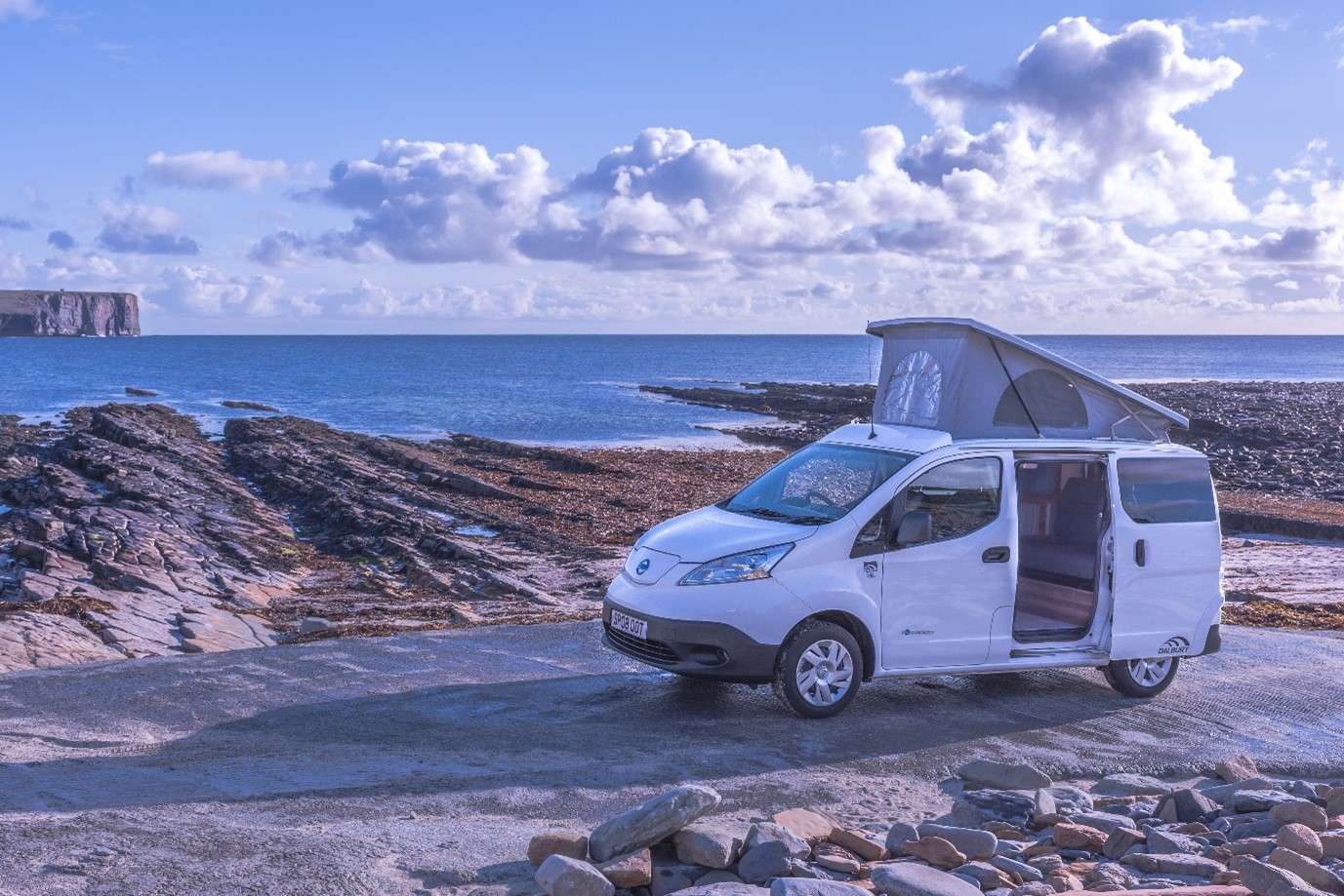 Electric campervan introduced to PaulCamper Electric Road