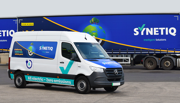 SYNETIQ marks World Environment Day by unveiling latest EV delivery van