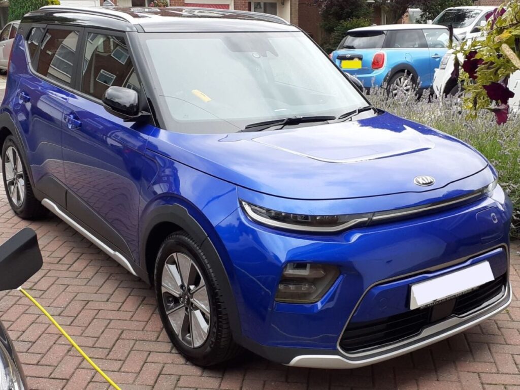 A Kia Soul EV 2020