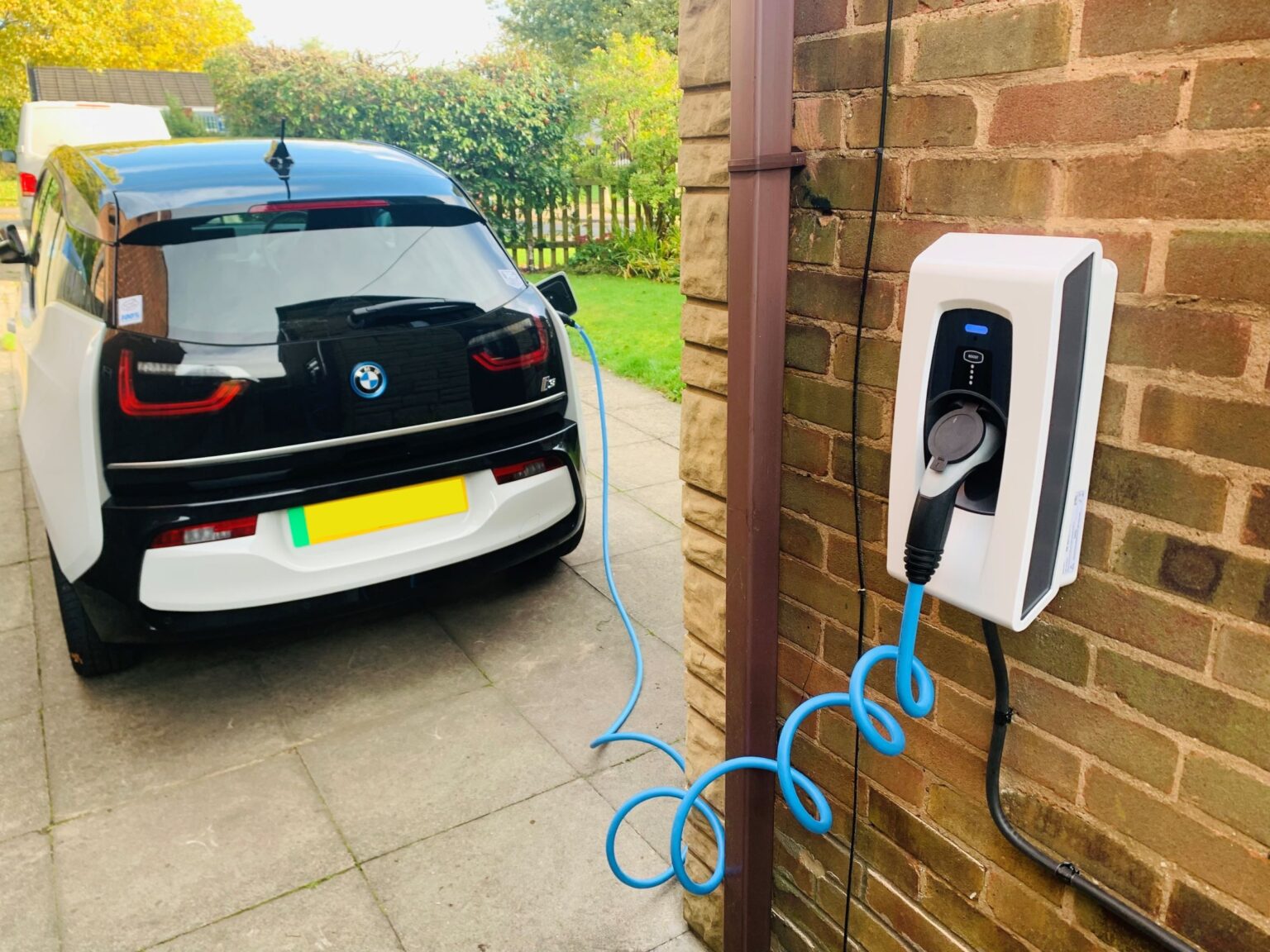 Home charging BMW i3 120Ah 2021 Neil A Electric Road