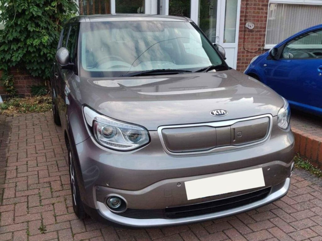 A Kia Soul EV 2015