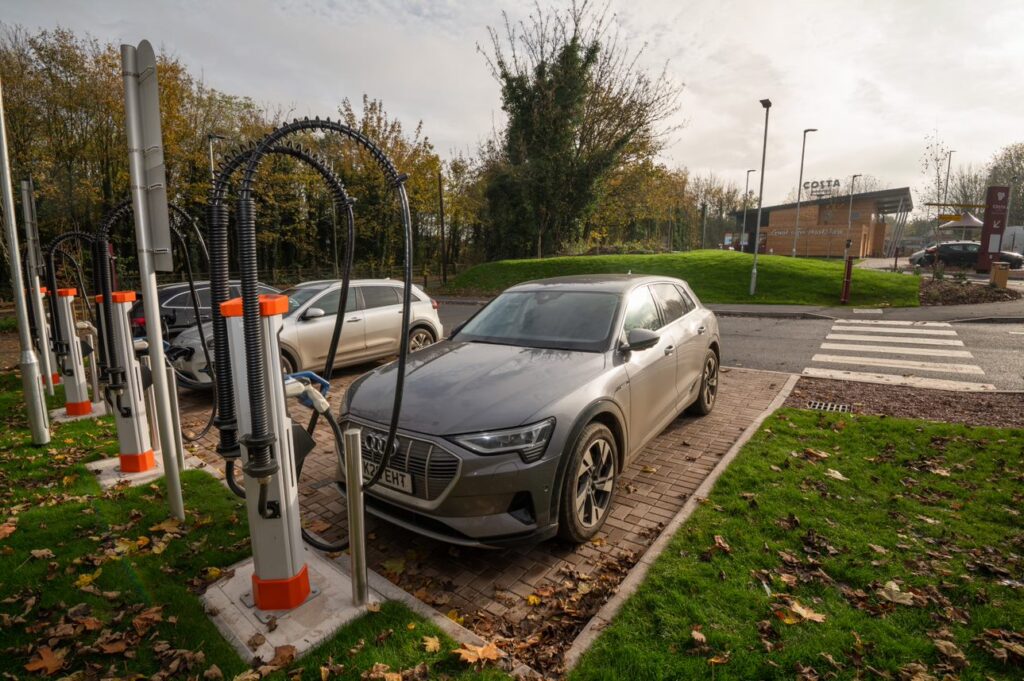 Wolverhampton hub leads clean transport revolution with opening of UK-first EV charging hub