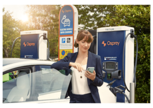 New EV charging site opened in Nottinghamshire by Osprey Charging Network