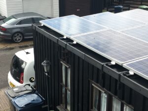 Electric car owner Max builds his own solar power station!