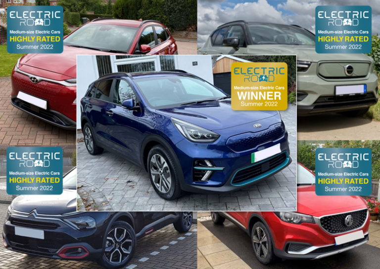 Top 5 Mediumsize Electric Cars Summer 2022 Electric Road