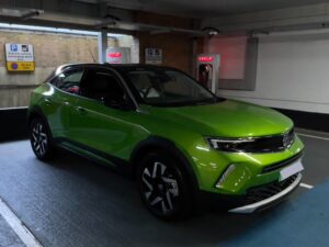 Public charging review 2022: Vauxhall Mokka-e Elite Premium , EV Beano