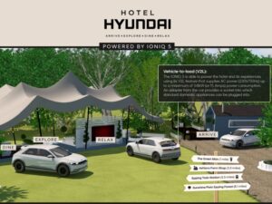 Hotel Hyundai - World's first car-powered hotel set to open on 19th October