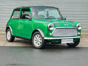 Recharged Heritage are transforming the classic Mini into a future proof electric vehicle