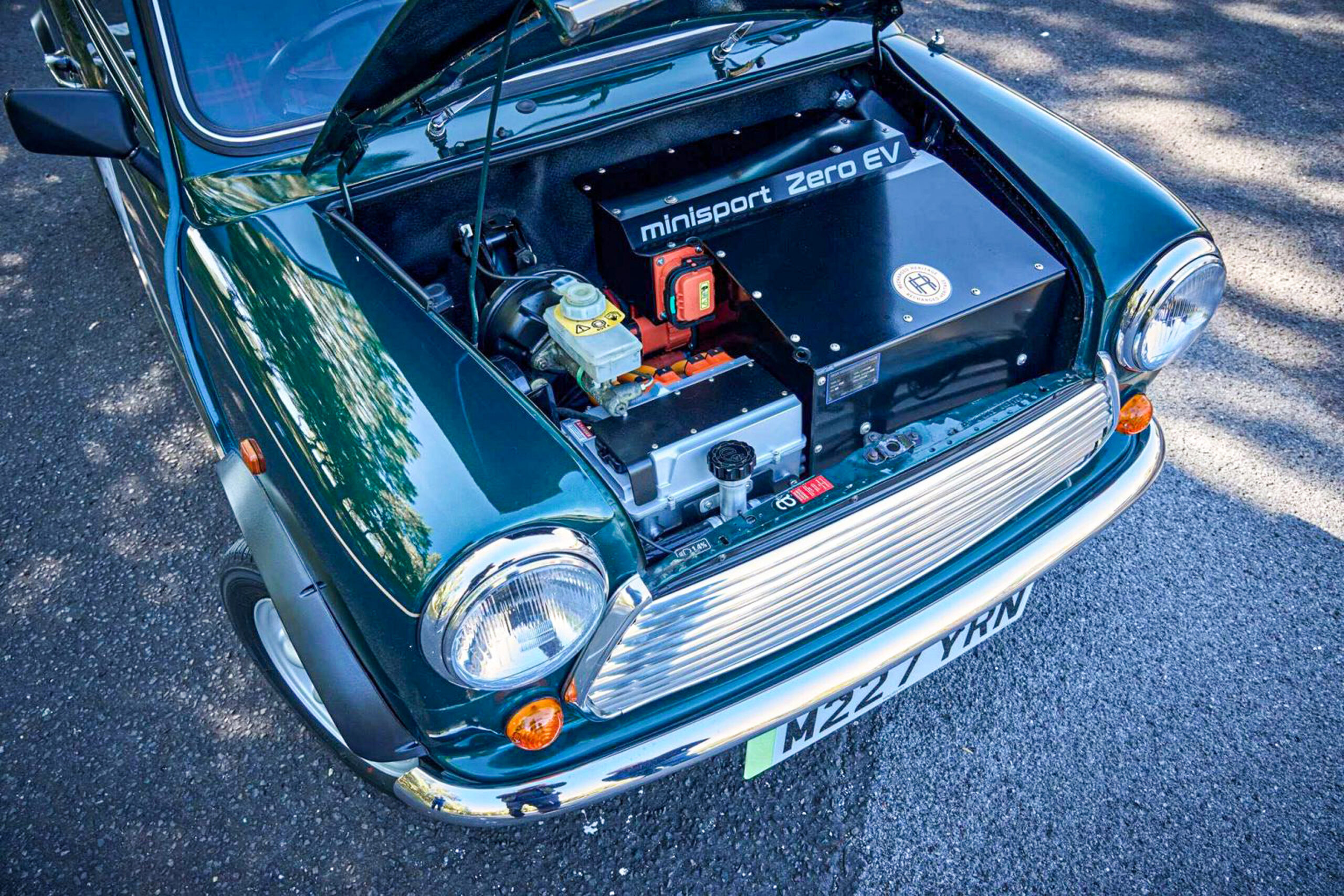 Recharged Heritage are transforming the classic Mini into a future proof electric vehicle