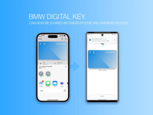 BMW Digital Key can now be shared between iPhone and Android devices