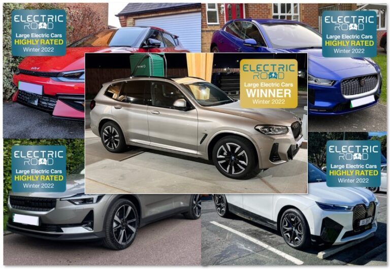 Top 5 Large Electric Cars Winter 2022 Electric Road