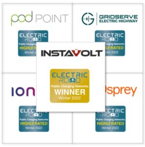 Top 5 Public Charging Networks - Winter 2022