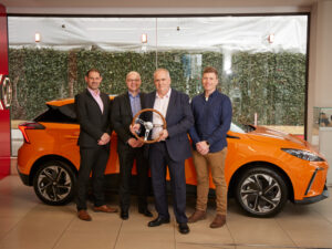 The MG4 EV is crowned 'UK Car of the Year 2023'