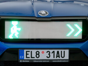 Škoda developing unique car grille tech to alert pedestrians when crossing roads