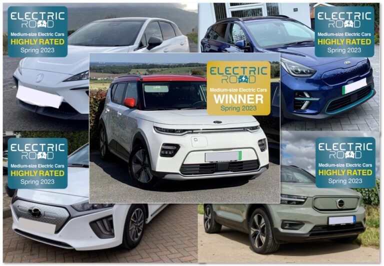 Top 5 Mediumsize Electric Cars, Spring 2023 Electric Road