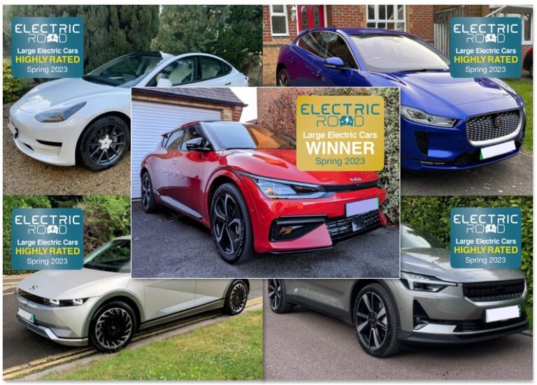 Top 5 Large Electric Cars, Spring 2023 Electric Road