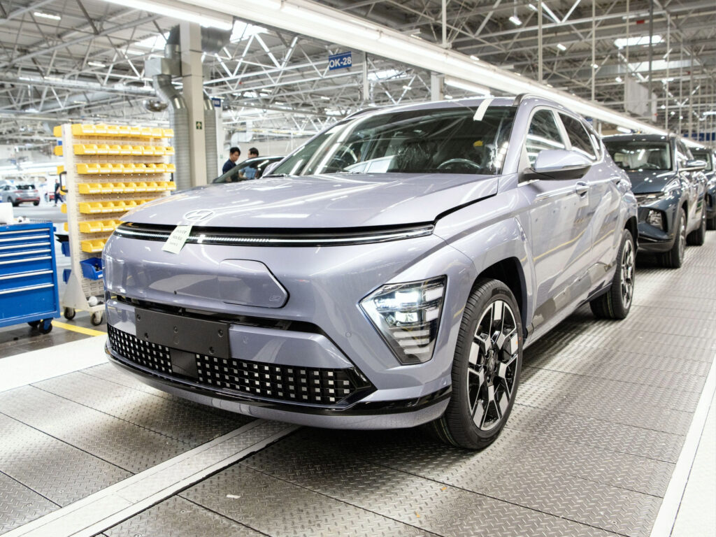 All-new Kona Electric begins production in Czech Republic
