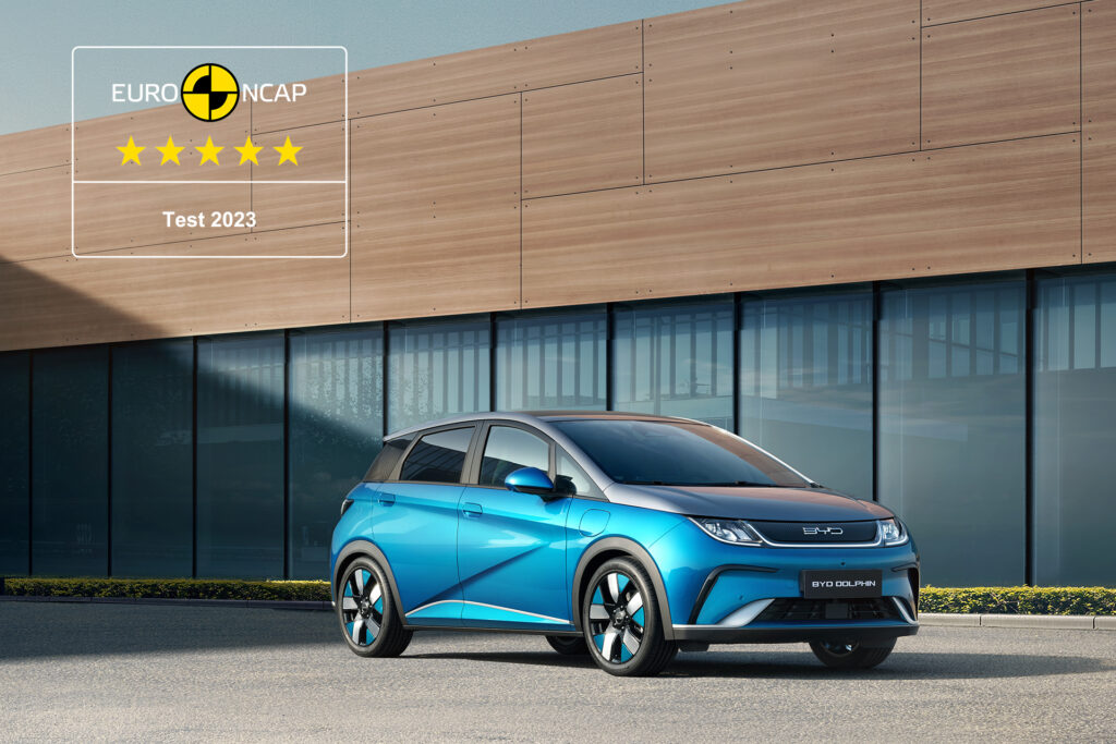 BYD SEAL & DOLPHIN awarded 5 stars in Euro NCAP Safety Tests