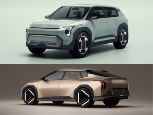 KIA EV3 & EV4 Concepts - Interior details