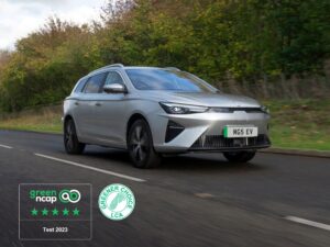 MG5 EV achieves 5 Star Green NCAP rating
