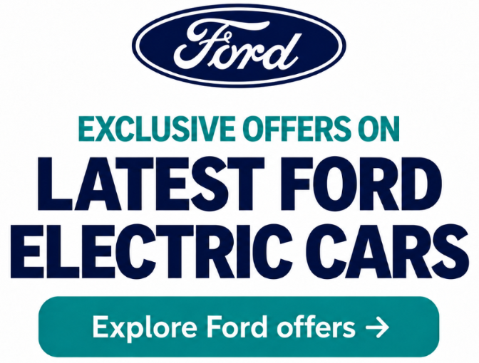 Exclusive offers on latest Ford electric cars