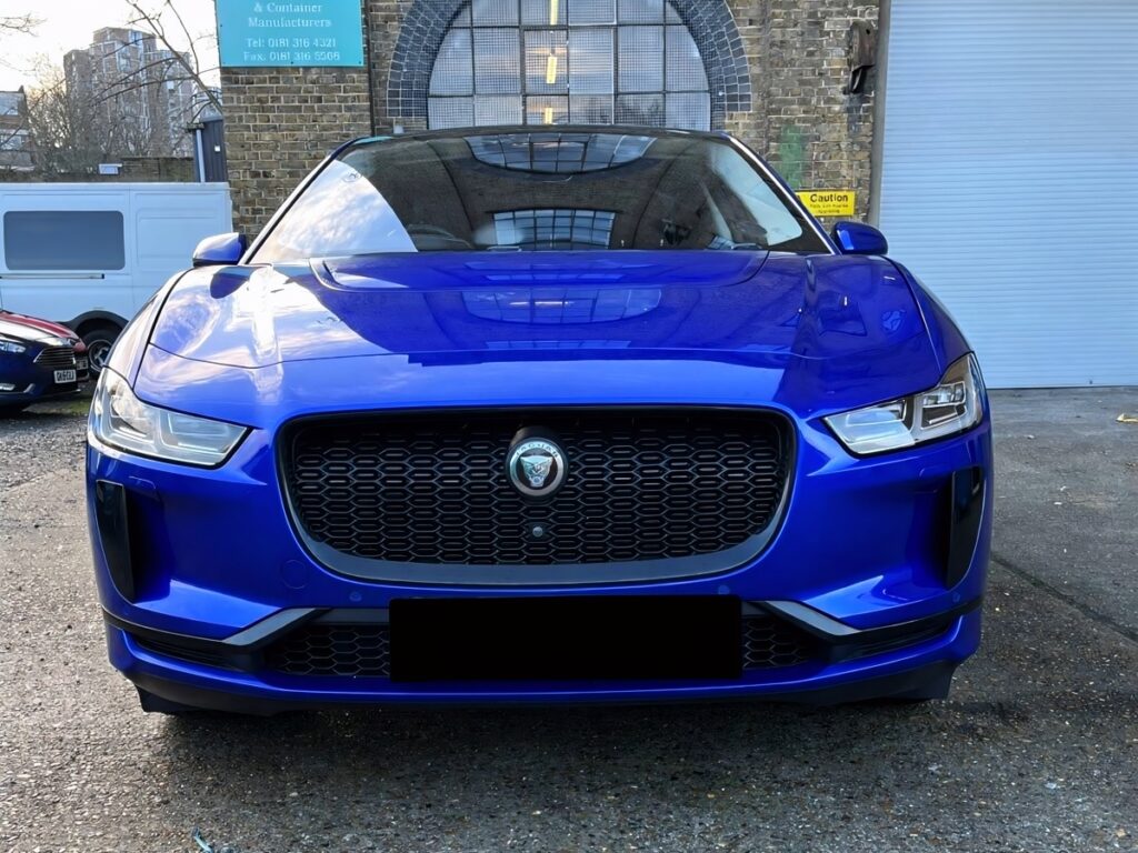 A front-on photo of Michael's Jaguar I-PACE HSE (90kWh)