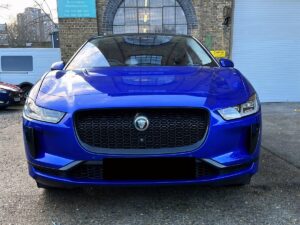 A front-on photo of Michael's Jaguar I-PACE HSE (90kWh)