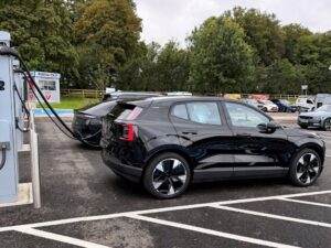 Paul's 2024 Volvo EX30 Ultra Twin Motor 65kWh public charging