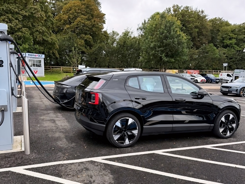 Paul's 2024 Volvo EX30 Ultra Twin Motor 65kWh public charging
